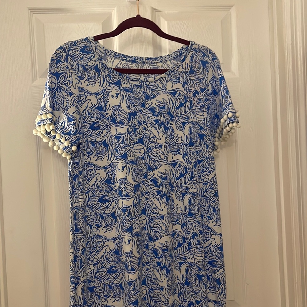 NWT Lilly Pulitzer Lizzie Dress in Coastal Blue
